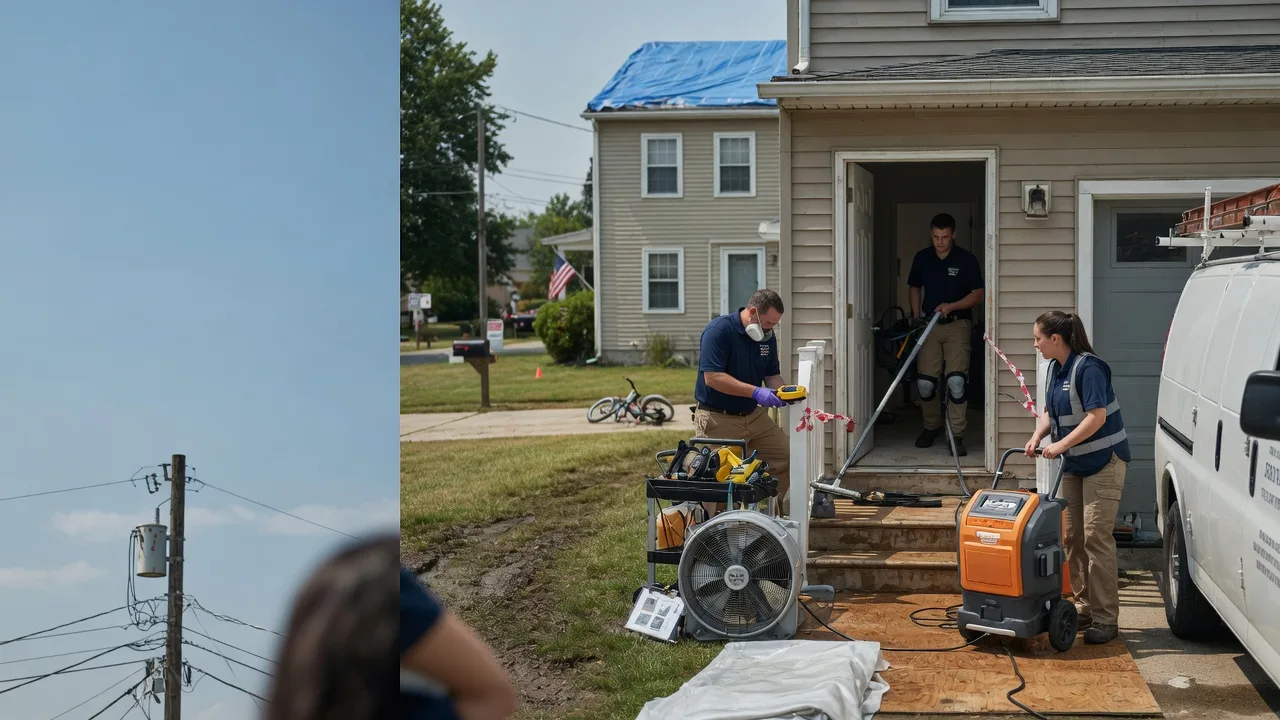 Water Damage Repair in Lawndale, NC near me